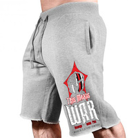 Męskie nowe bawełniane spodenki męskie luźna krótka spodnie Fitness kulturystyka Jogger męskie marki trwałe spodnie dresowe Fitness Workout Short 4